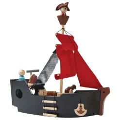 Barco pirata de madera - Plan Toys