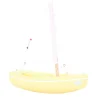 Barco The Sloop amarillo 21cm - Maison Tirot