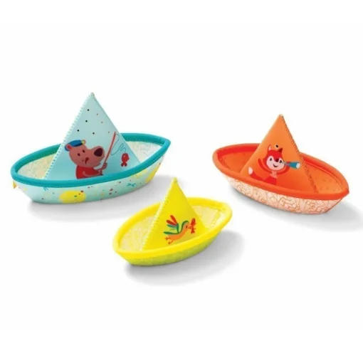 3 barcos flotantes - Lilliputiens