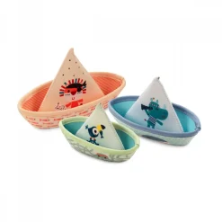 3 barcos flotantes de neopreno Jungle - Lilliputiens