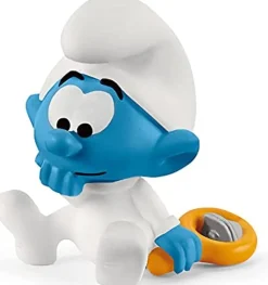 Bebé pitufo con sonajero - Schleich
