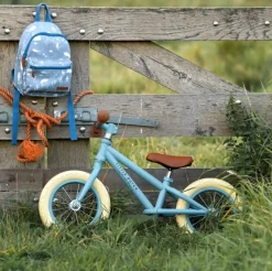 Bicicleta de equilibrio Alfombra azul - Little Dutch