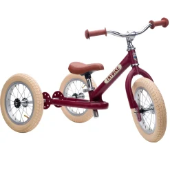 Bicicleta sin pedales 2 in 1 rojo mate - Trybike