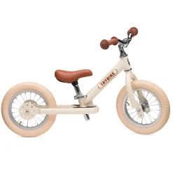 Bicicleta sin pedales acero crema mate - Trybike