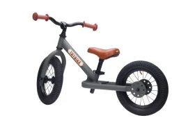 Bicicleta sin pedales acero gris mate - Trybike