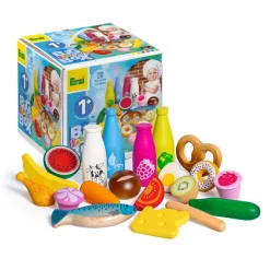 Big Box Junior - 20 alimentos de madera - Erzi