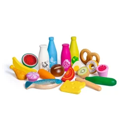 Big Box Junior - 20 alimentos de madera - Erzi