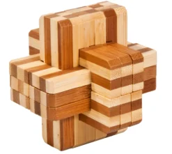 Bloque de bambú en forma de cruz - Fridolin
