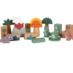 Bloques de construcción en madera Dino - Small foot company
