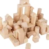 Bloques de construcción madera natural paq. de 100 en bolsa - Small foot company