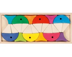 Bloques de construcción peces de colores - Goki
