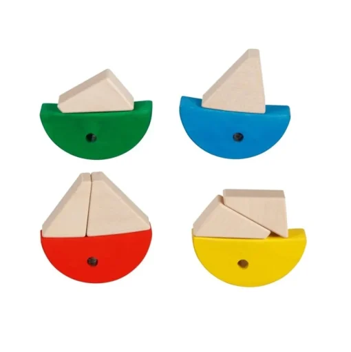 Bloques de construcción peces de colores - Goki