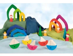 Bloques de construcción peces de colores - Goki