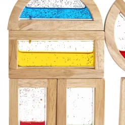 Bloques del arco iris - agua brillante - Guidecraft