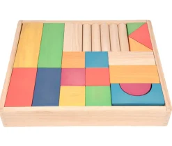 Bloques gigantes de madera con forma de arco iris - TickiT