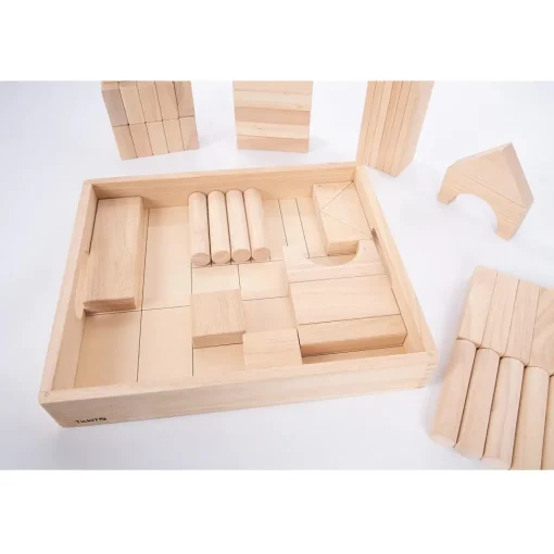 Bloques gigantes de madera natural - TickiT