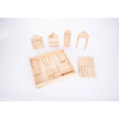 Bloques gigantes de madera natural - TickiT