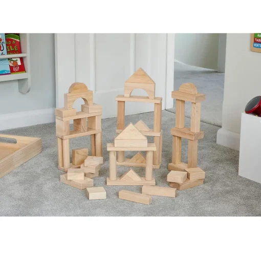 Bloques gigantes de madera natural - TickiT