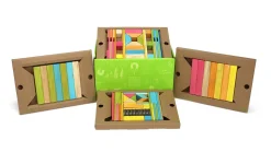 Bloques magnéticos Kit para el aula 90 unidades - Tegu