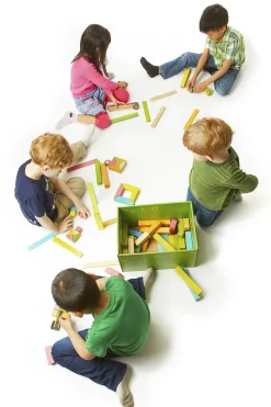 Bloques magnéticos Kit para el aula 90 unidades - Tegu