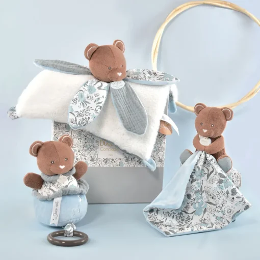 Boh'aime Peluche oso azul - Doudou et Compagnie