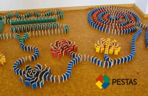Boite de 500 dominos Pestas - Pestas