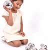Bolas de sonido plateadas y reflectantes - TickiT