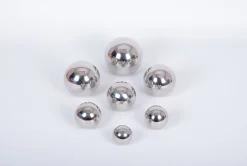 Bolas de sonido plateadas y reflectantes - TickiT