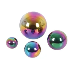 4 Bolas reflectantes multicolores - TickiT