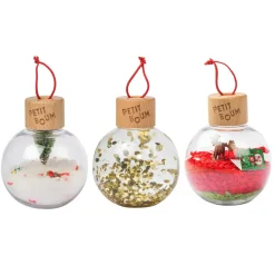 Bolas sensoriales navideñas - Petit Boum