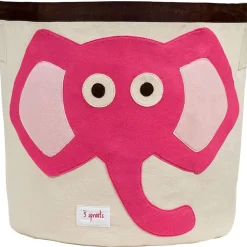 Bolsa de juguete del elefante rosa - 3 Sprouts