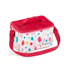 Bolsa isotérmica de picnic roja de 24 x 17 x 15 cm - Lilliputiens