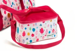 Bolsa isotérmica de picnic roja de 24 x 17 x 15 cm - Lilliputiens