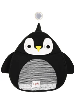 Bolso de redecilla para los juguetes de baño Pingüino - 3 Sprouts