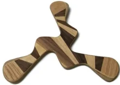 Boomerang adulto Kadina - finition marqueterie - Wallaby Boomerangs