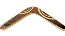 Boomerang adulto Manureva - finition marqueterie - Wallaby Boomerangs