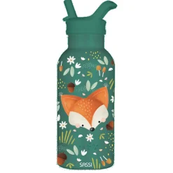 Botella de acero inoxidable 350 ml Crunchy el zorro - Sassi Junior