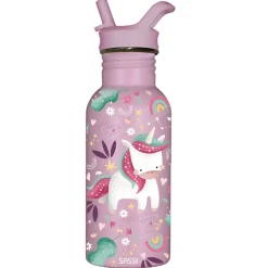 Botella de acero inoxidable 500 ml Sparkly el unicornio - Sassi Junior