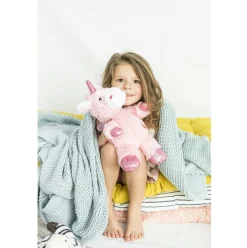 Botella de agua caliente Unicornio rosa Warmies