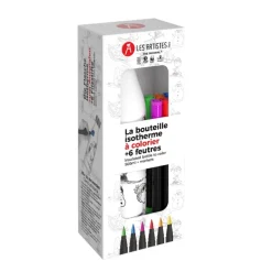Botella isotérmica para colorear Snoopy 500ml - Les Artistes Paris
