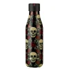 Botella isotérmica rosas y calaveras 500ml - Les Artistes Paris