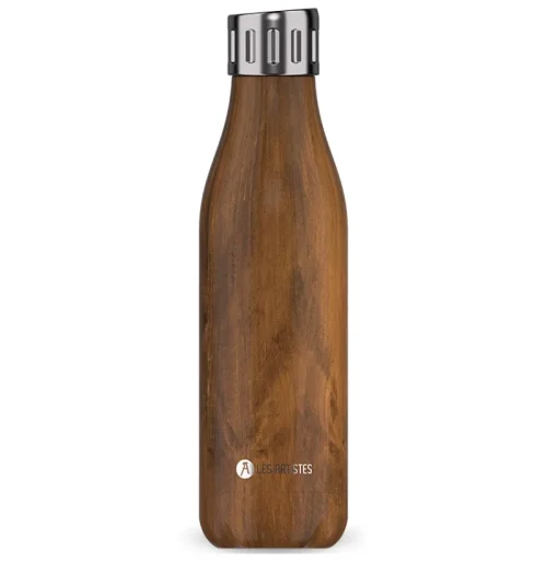 Botella isotérmica Sport Wood 500ml - Les Artistes Paris