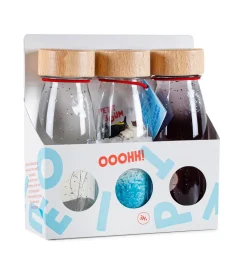 3 Botellas sensoriales Hielo - Petit Boum