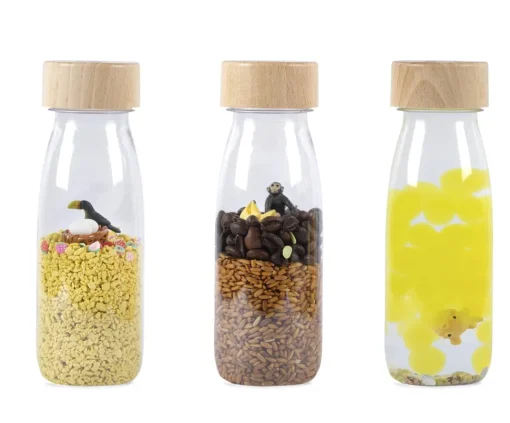 3 Botellas Sensoriales Tropicales - Petit Boum