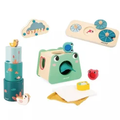 Box juguetes sensoriales 12 meses - Janod