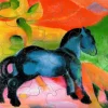Caballo azul de Franz Marc - Puzzle Michèle Wilson