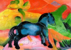 Caballo azul de Franz Marc - Puzzle Michèle Wilson