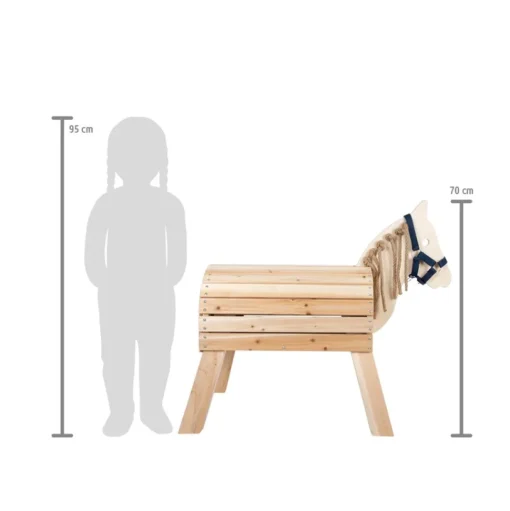 Caballo de madera compacto - Small foot company