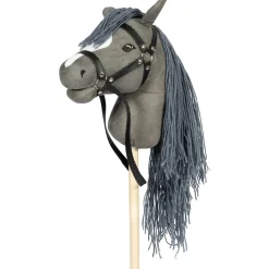 Caballo de palo boca abierta gris - ByAstrup