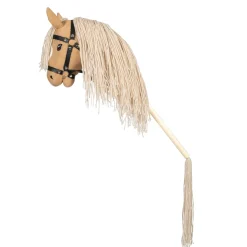 Caballo de palo boca abierta beige - ByAstrup